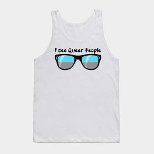Autosexual Sunglasses - Queer People Tank Top